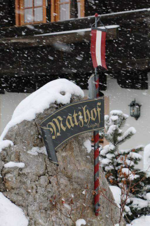 Matzhof Apartamento Leogang Exterior foto